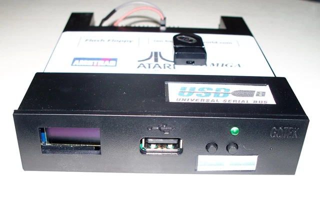 Amiga/Atari ST/Amstrad CPC/GOTEK FLASH FLOPPY OLed DISPLAY Rotary Encoder/16gb E - Foto 9