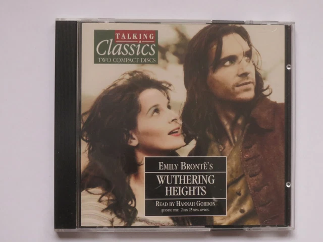 EMILY  BRONTE'S - WUTHERING HEIGHTS  - 2 CD SET  AUDIO BOOK - Read by H GORDON
