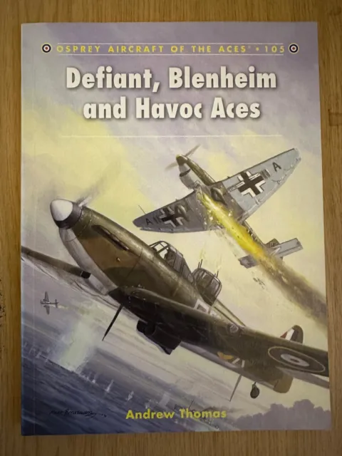 Osprey Aircraft of the Aces 105 - Defiant, Blenheim and Havoc Aces - NEW