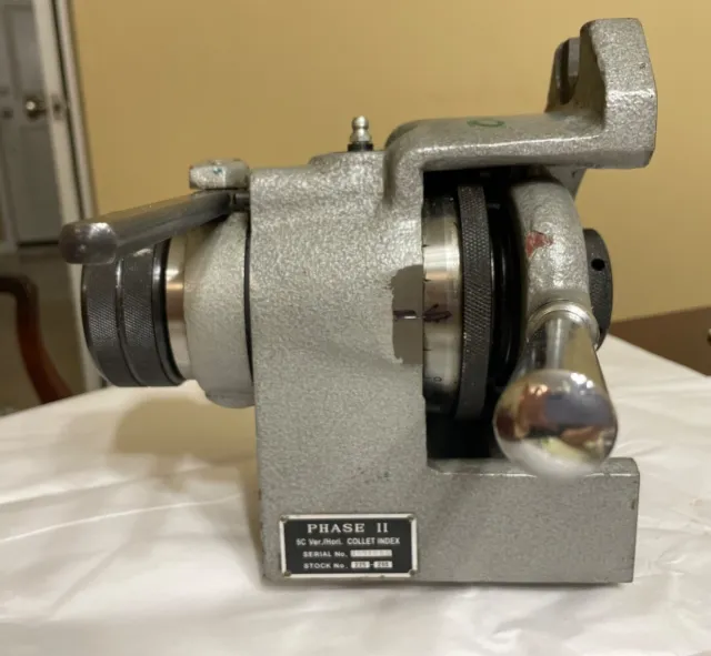 Phase II 5C Collet Indexer, Horizontal Vertical, 24 increment,  ($1,383 NEW!)