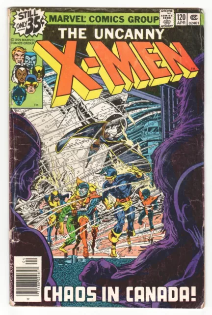Uncanny X-Men #120 - 1st ALPHA FLIGHT - CHRIS CLAREMONT & JOHN BYRNE FR/GD 1.5