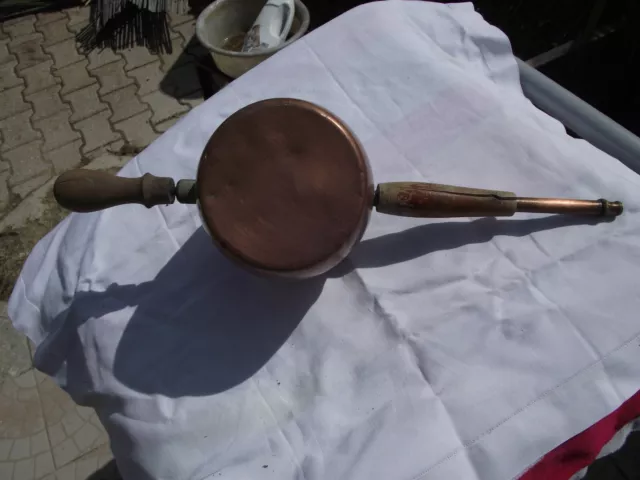 Ancien pulvérisateur en cuivre  - Outil - Art populaire -