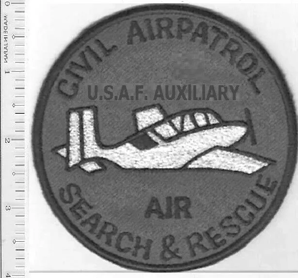 US Civil Air Patrol CAP Air Search & Rescue SAR US Air Force Auxiliary  grey