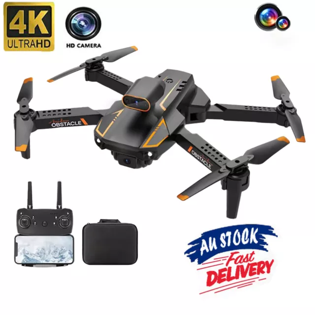 4K GPS Drone HD Camera Drones 90° Wide-Angle Shooting Foldable RC Quadcopter AU
