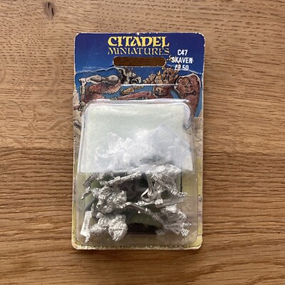 Warhammer FANTASY-SKAVEN-Marauder-c22-Citadel Miniatures-programmazione a oggetti 