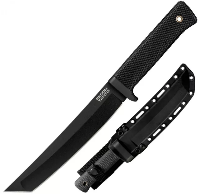 Cold Steel Recon Tanto K-5 (SK-5) mit schwarz Tuff-Ex Oberfläche Kray-Ex Griff 49LRTZ