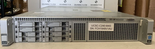 Cisco UCSC-C240-M4S V02 8 Bay Server x5 240GB SSD