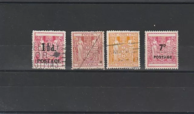 Nouvelle Zelande Lot Timbres Obliteres  Etat Correct