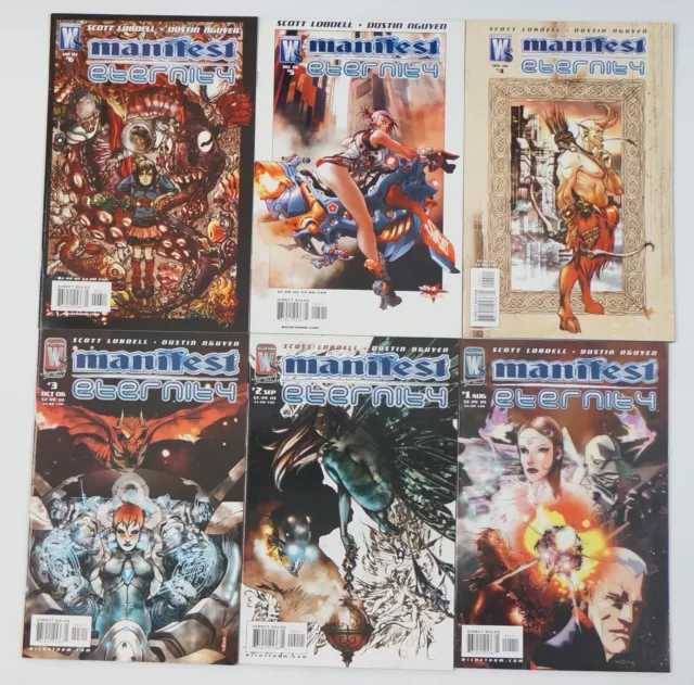 Manifest Eternity #1-6 VF/NM complete series - Scott Lobdell Wildstorm Comics