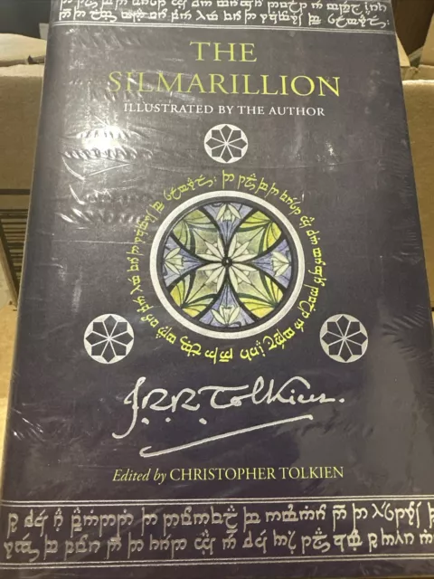 THE SILMARILLION ILLUSTRATED Edition Illustrated by J.R.R. Tolkien ...