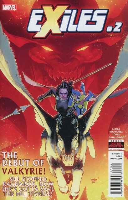 EXILES (Vol 5) #2 Cover A NM 9.4 KEY 1st App Tessa Thompson VALKYRIE MARVEL 2018