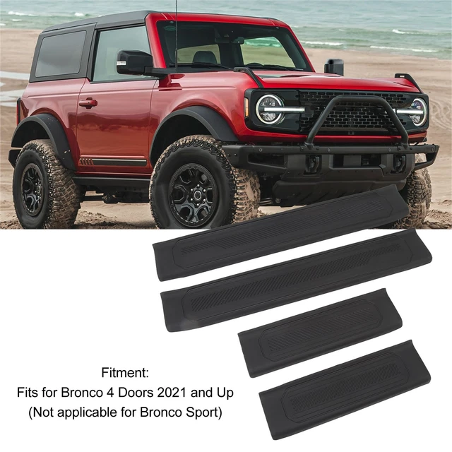 ThinsGo Protezione Paraurti Posteriore Per Tesla Model Y 2021-2023 – ABS Nero Anti-graffio (2 Pezzi)