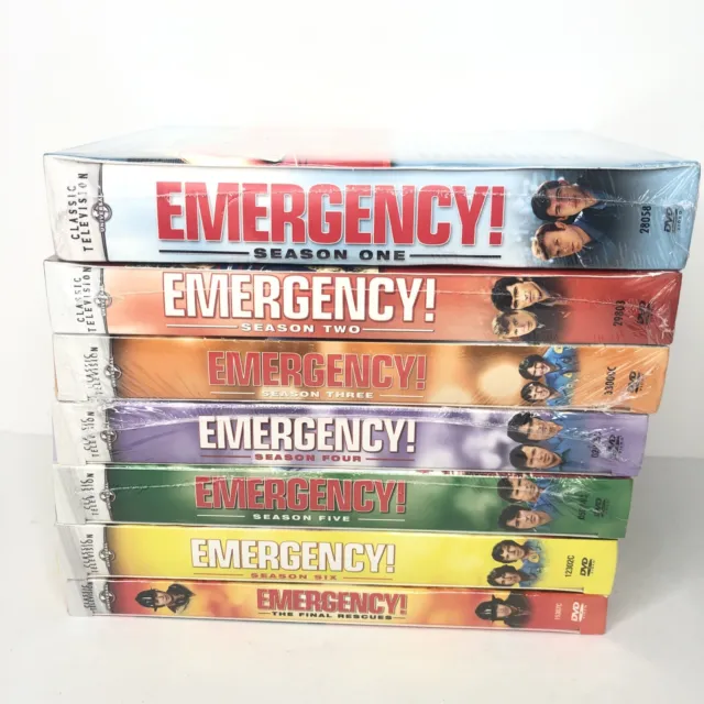 Emergency The Complete Series (DVD Sets) Seasons 1-6 + Final Rescue - BRAND NEW