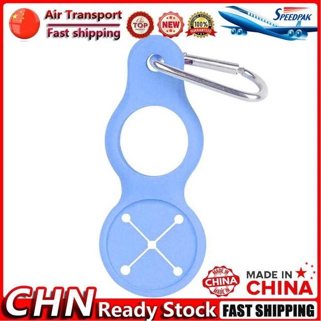 Sports Water Bottle Holder Buckle Carabiner Camping Towel Hook (Blue) Fr
