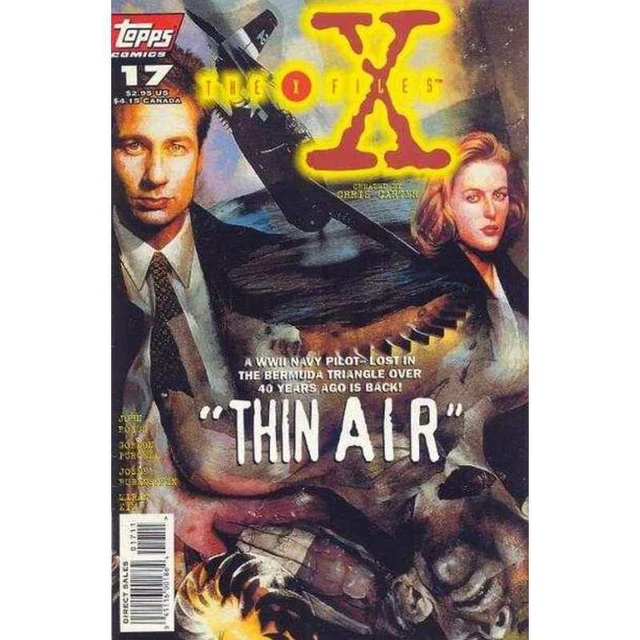 X-Files (1995 series) #17 in Very Fine + condition. Topps comics [k:
