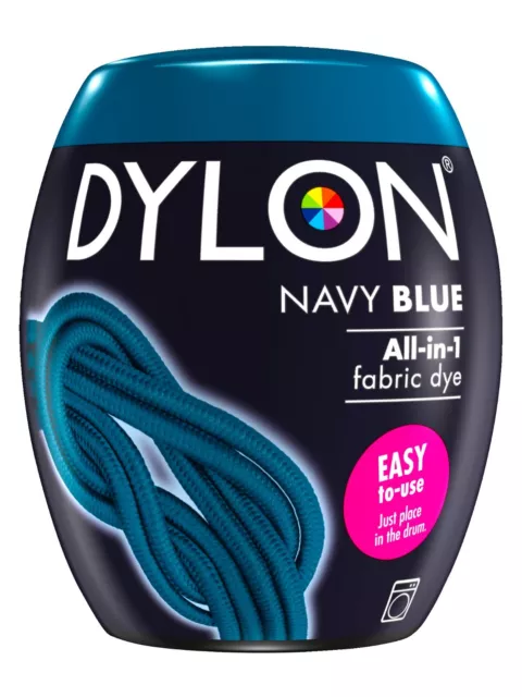 DYLON 350g Navy Blue Machine Dye Pod