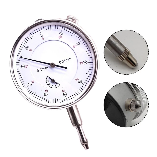 ACCURATE MECHANICAL DIAL Indicator for Shaft Runout and Gear Backlash