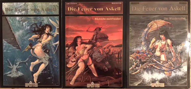 DIE FEUER VON ASKELL 3 - Blutige Korallen- ARLESTON - SPLITTER 1995 - TOP