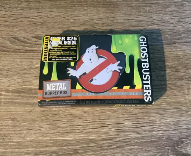 Ghost busters Bundle Metal Supply Box Unisex New 2016 C