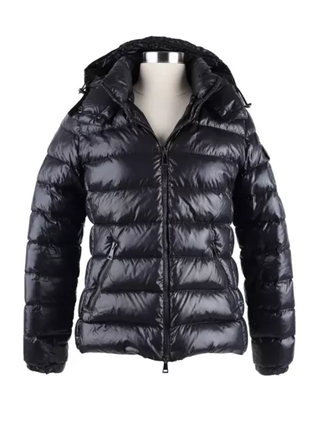 $1,870 Moncler Bady Down Jacket w/ Removable Hood Black SZ 3 - M/L MINT