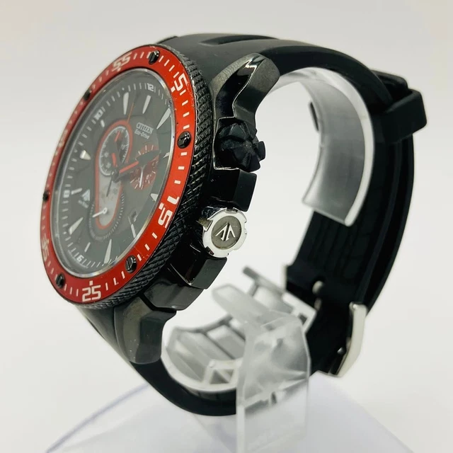 CITIZEN ECO-DRIVE H500-S055229 PROMASTER Red Dial