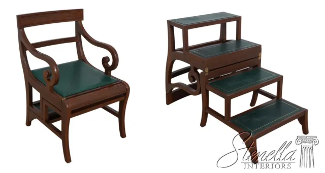 L62258EC: English Style Flip Chair & Library Steps