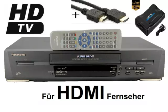 Panasonic Videorecorder Super-VHS Videorekorder für HDMI *1-Jahr Garantie*