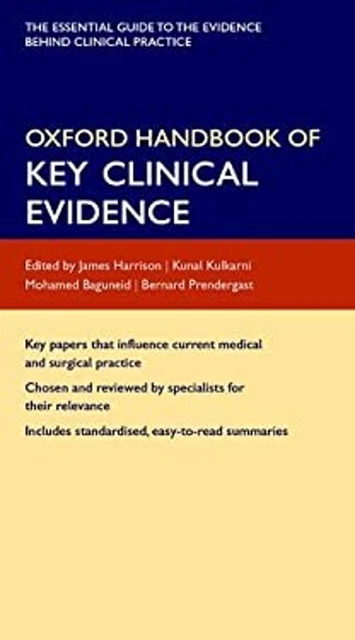 Oxford Handbook of Key Clinical Evidence Paperback