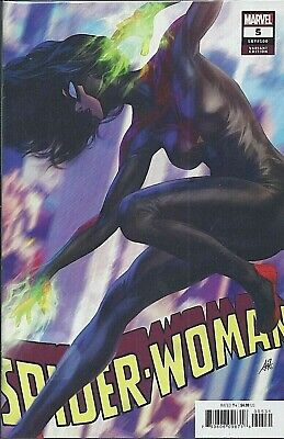 Spider Woman #5 Artgerm Black Costume Variant Lgy#100 Marvel Nm