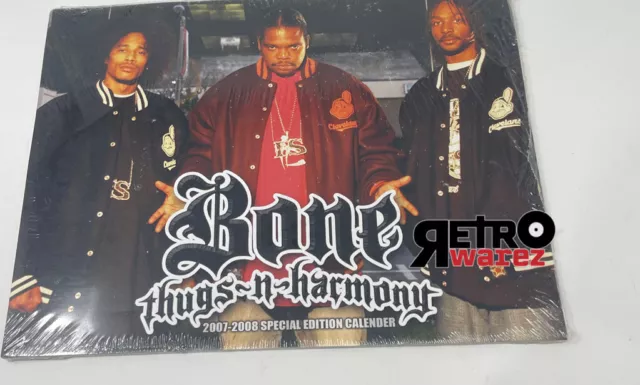 FLESH-N-BONE THUGS HARMONY - 2007 - 2008 Calendar Krayzie Layzie Wish Bone NEW