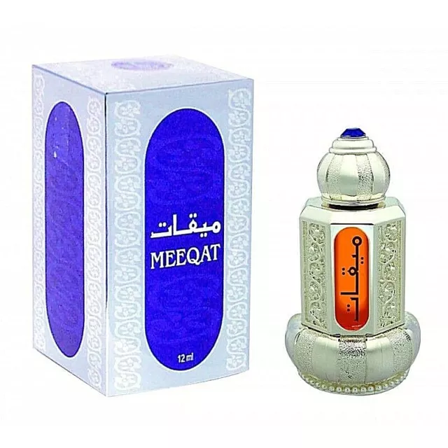 Meeqat Silver 12ml by Al Haramain Spicy Floral Woody Musky Perfume Oil/Attar