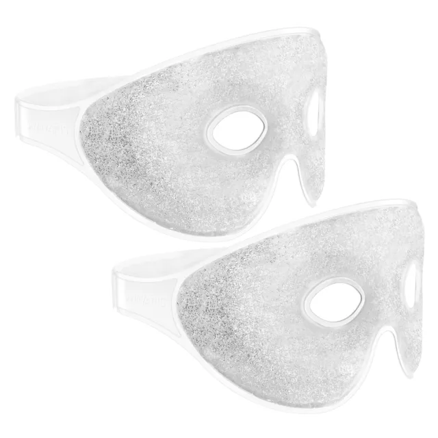 Masque Gel Yeux - Poche Chaud et Froid - Masque Visage Relaxant Anti-Cernes