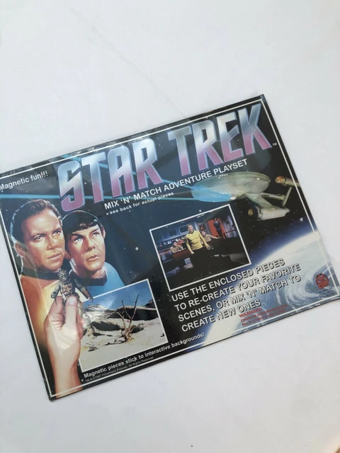 Sealed Star Trek Mix 'N' Match Adventure Playset Magnetic Fun1997