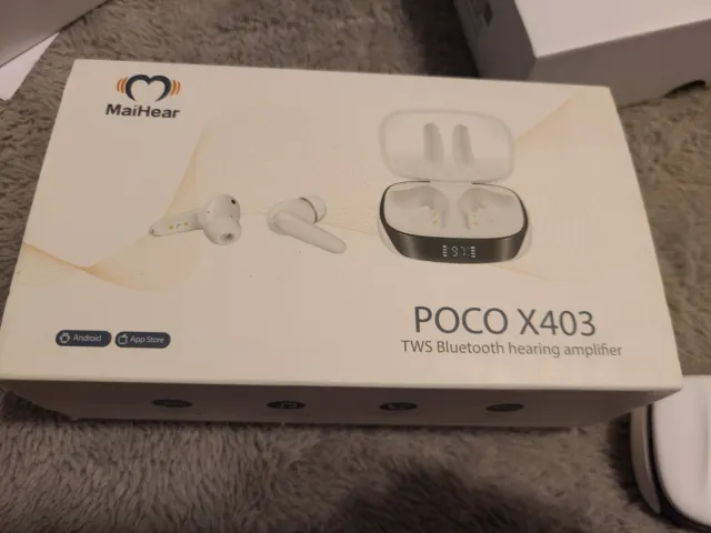 🔥Maihear POCO X403 2 in 1 Bluetooth Rechargeable Hearing Aids w/ APP Control🔥