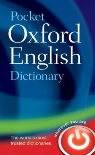 Pocket Oxford English Dictionary Hardback Book The Cheap Fast Free Post