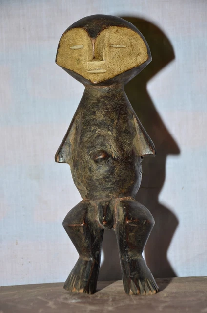 Lega Abstract male  Figure Carving Congo African Art