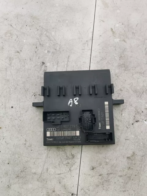 Audi A8 D3 2008 Onboard Comfort Control Module Unit Ecu 4E0907279S