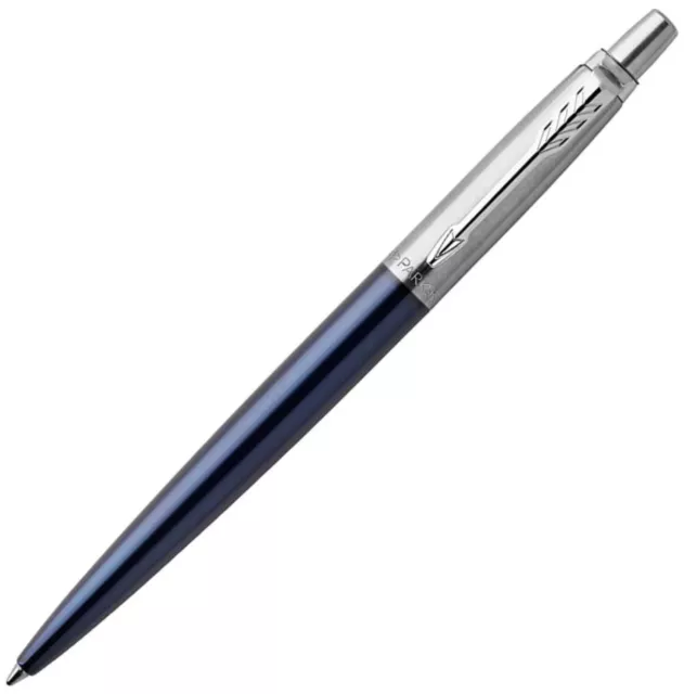 Parker Jotter Ballpoint Pen Genuine Blue Pen In Gift Box