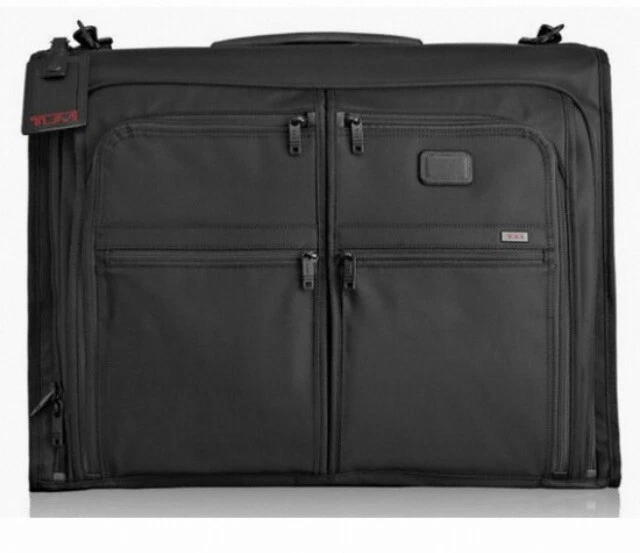 TUMI Garment Bag Black Ballistic Nylon 22138D2 Alpha II Mint