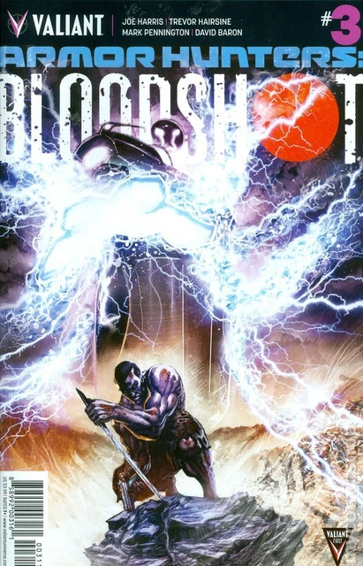 Armor Hunters Bloodshot #3A Tan NM 2014 Stock Image