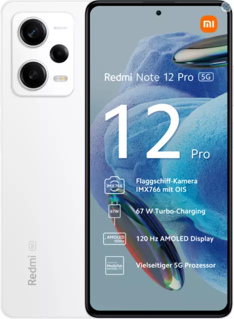 Redmi Note 12 Pro 5G 6+128Gb Polar White