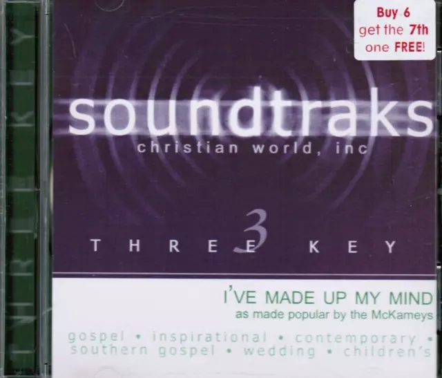 I've Made Up My Mind - McKameys - Christian Accompaniment/Performance Track CD
