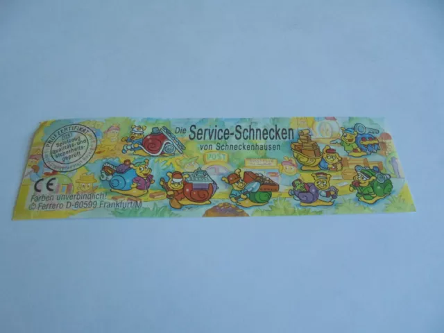 BPZ Die Service-Schnecken1 (1999)