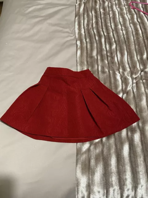 Mayoral Red Girls Skirt 4 Years