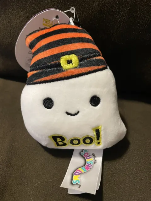 Grace the Ghost Squishmallow Halloween 2021 Clip 3.5" NWT