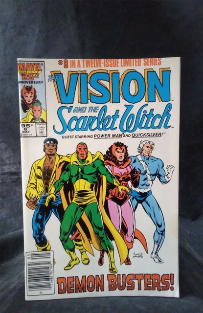 The Vision and the Scarlet Witch #8 1986 Marvel Comics Comic Book