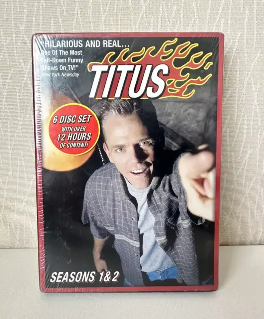 TITUS Complete Seasons 1 & 2 - 6 Disc DVD Set Comedy *SEALED* Brand New