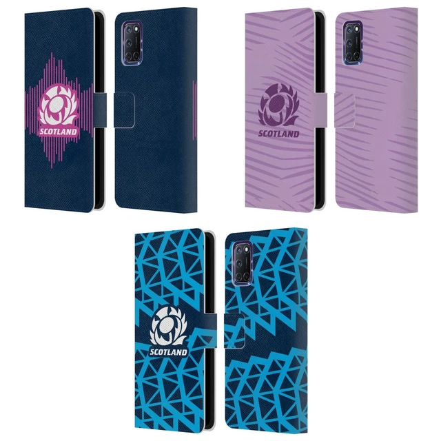 SCOTLAND RUGBY 2025/26 Crest Kit Leather Book Wallet Case Cover For ...