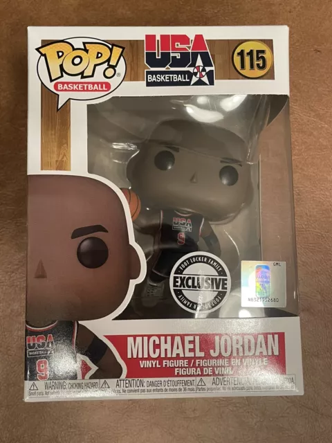 FUNKO POP BASKETBALL MICHAEL JORDAN 76 WHITE JERSEY - 10 " Inches -  Special