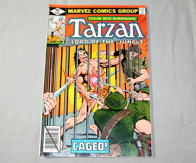 1979 TARZAN LORD of the Jungle Marvel English Comics # 26 EUR 9,70 ...